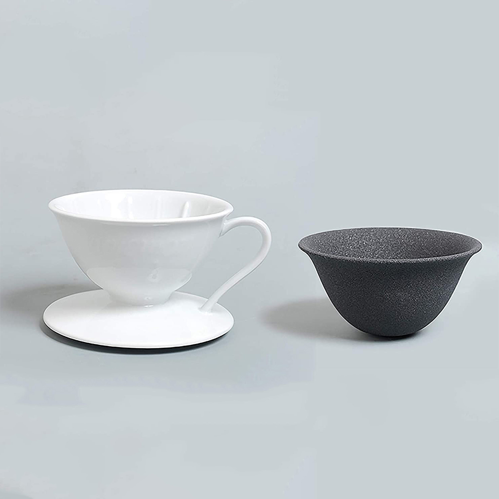 Pour Over Coffee Filter Permanent Paperless Ceramic Reusable-xinru shop