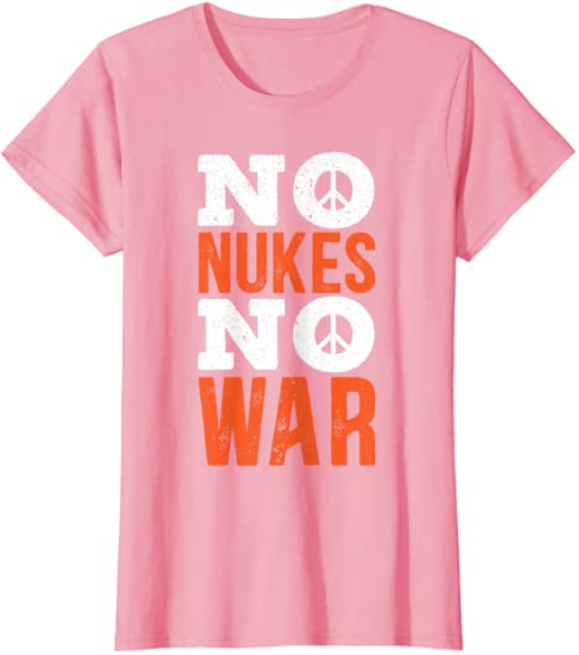 No Nukes No War The International Day Of Peace T-Shirt-xinru shop