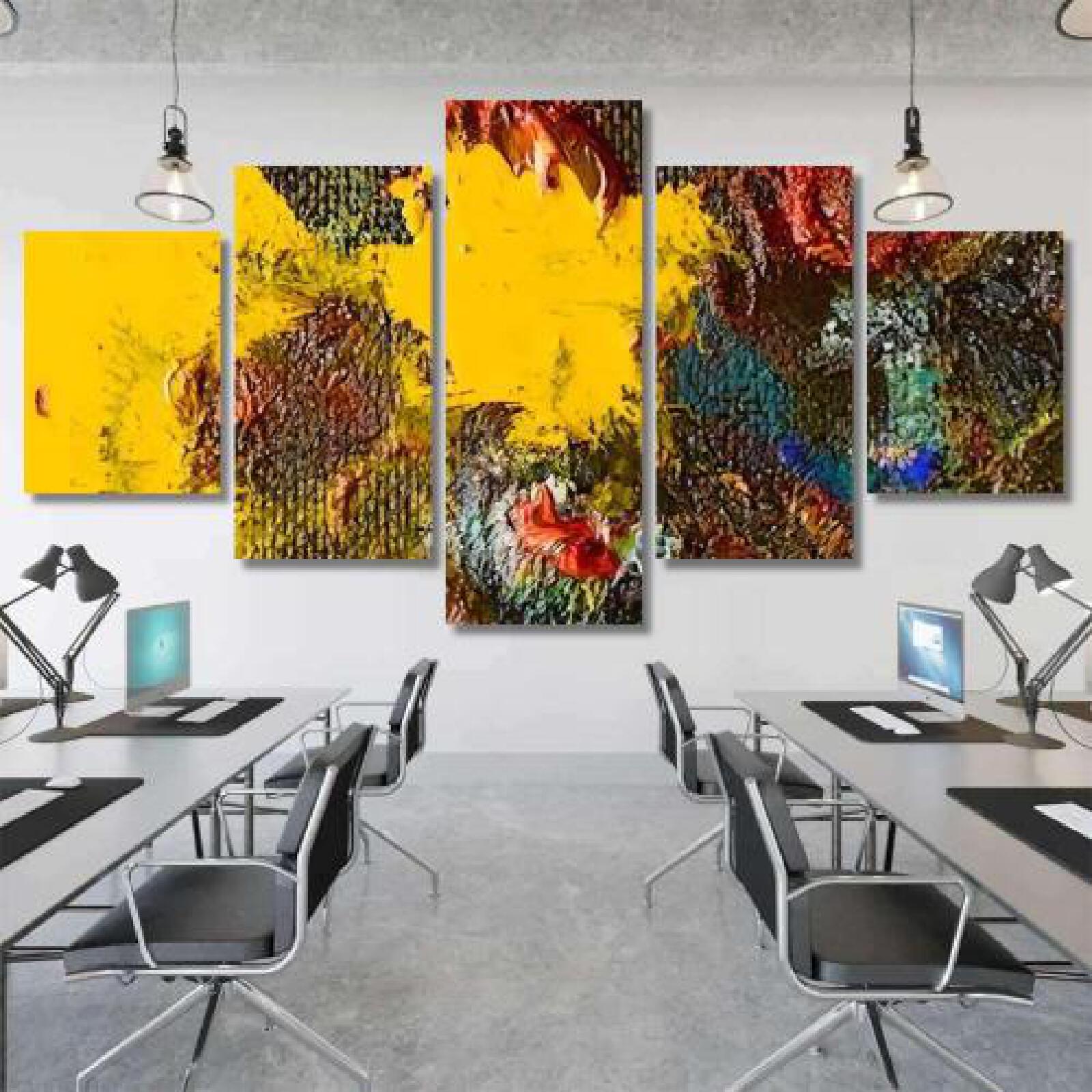 Image Oil Paint Palette Close Up-xinru shop