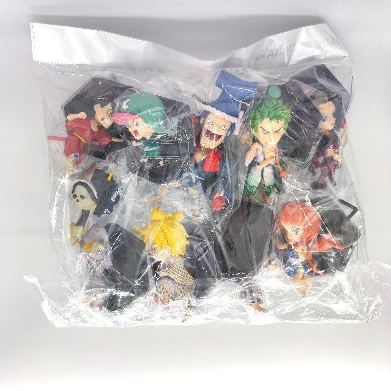 MINI Luffy Nami Model Action PVC Figure Anime Kimono Kingdom Desktop Decoration-xinru