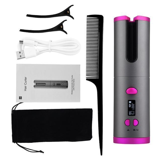 Portable Wireless Automatic Hair Curler-xinru shop