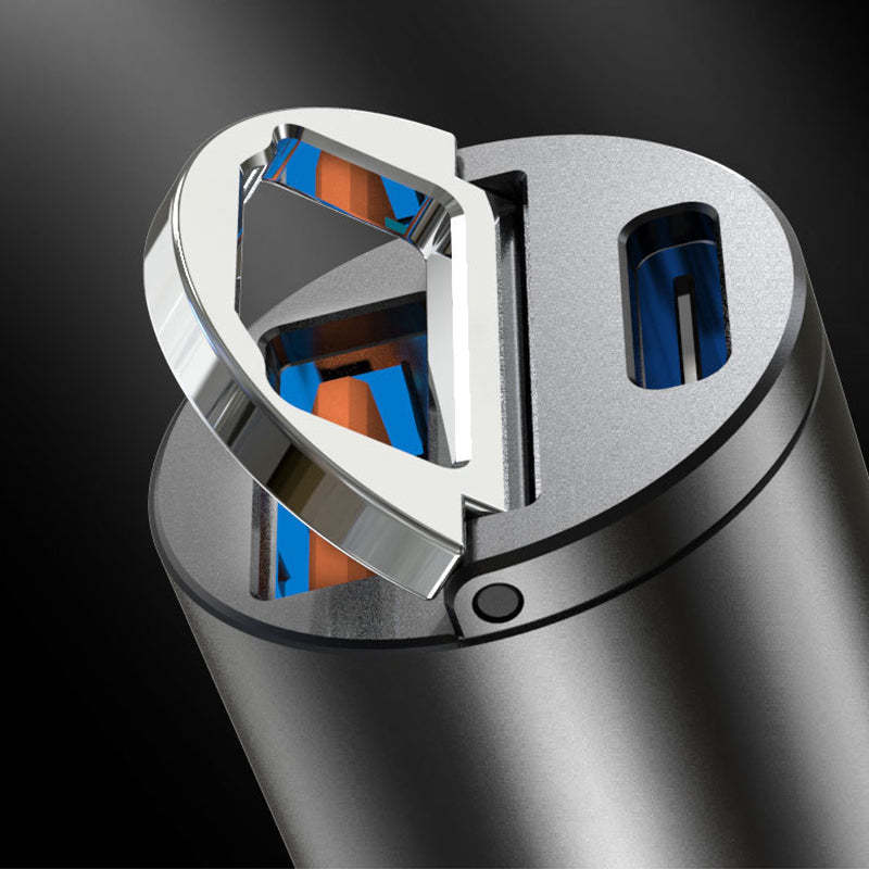 Mini Stealth Car Adapter  USB Fast Charge PD30W-xinru