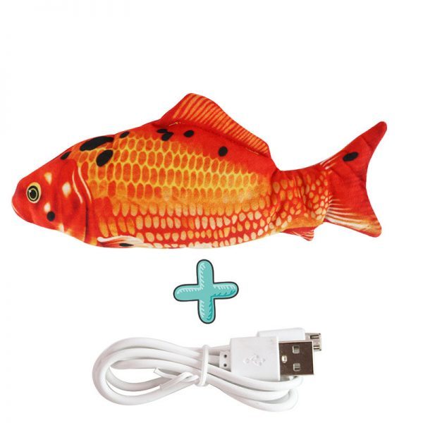 Interactive Flopping Fish Toy For Cats and Dogs-xinru