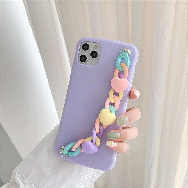 Candy Color Chain Case-xinru
