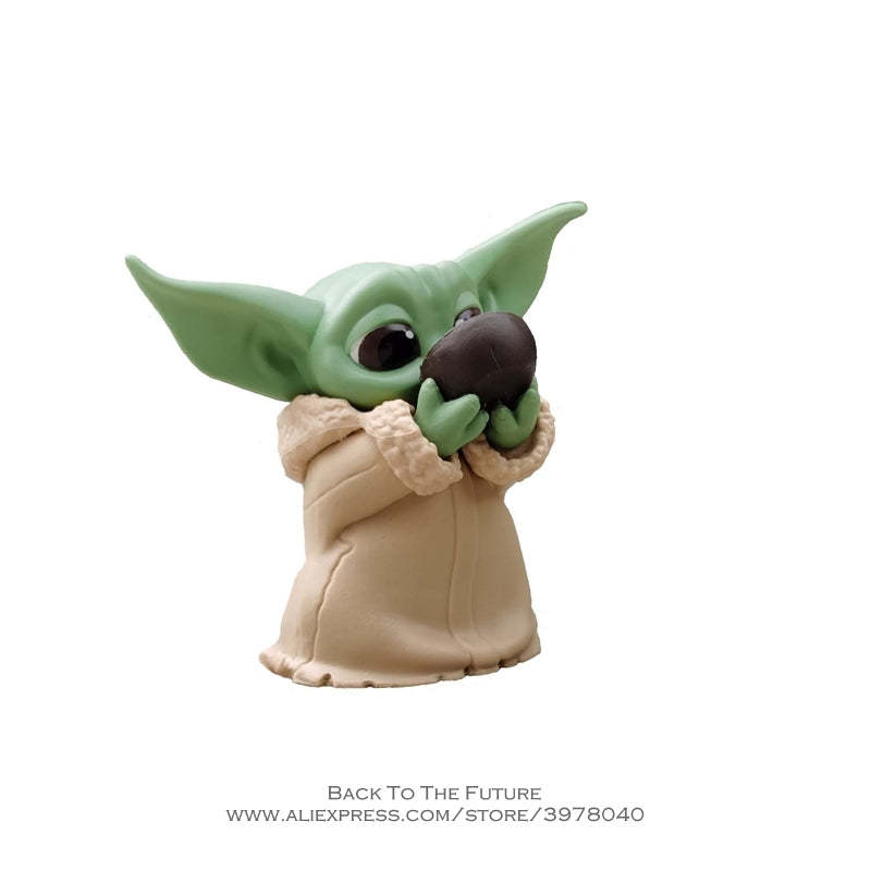 Star Wars Toy Master Baby Yoda Darth PVC Anime Action Figure Mini Doll-xinru