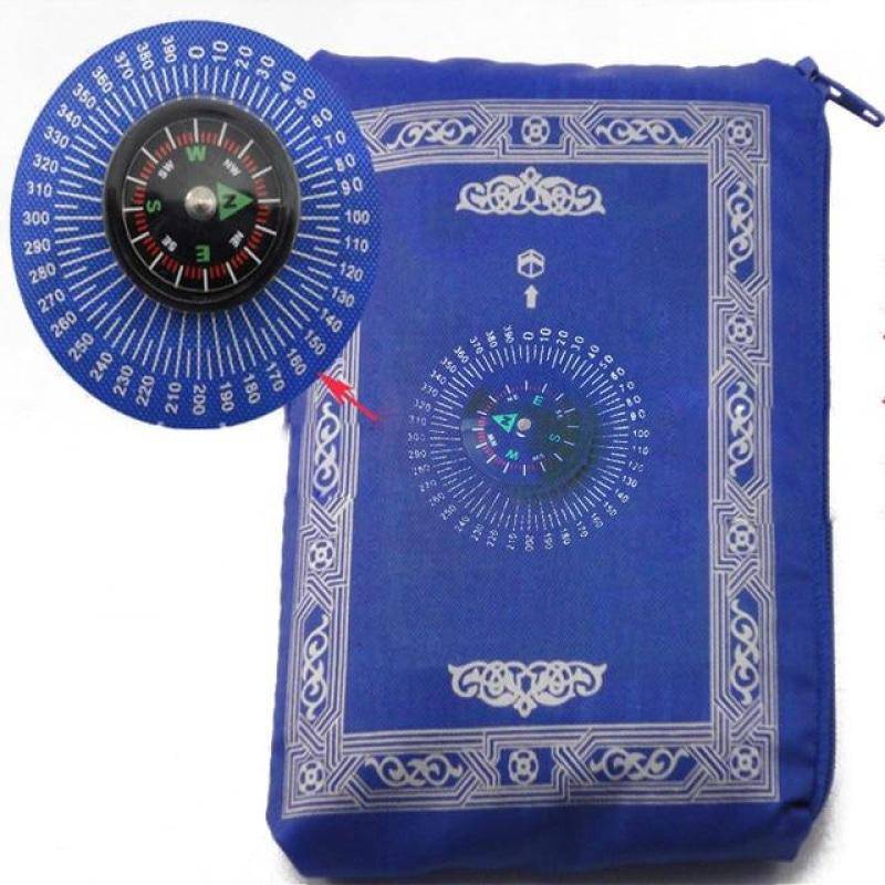 Islamic Prayer Rug Portable Pocket Mat Ramadan Gift-xinru