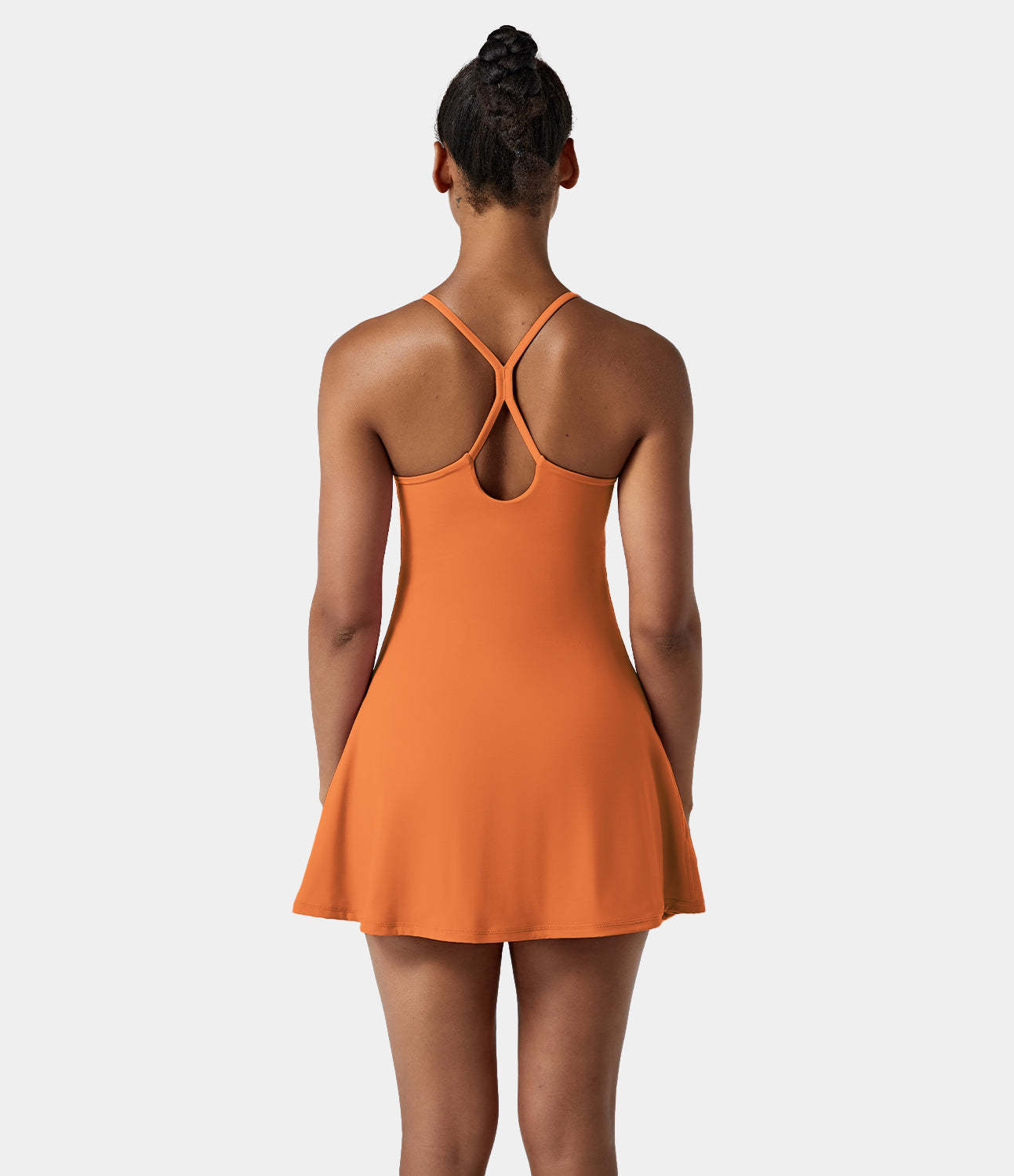 Women's Exercise Workout Dress With Phone Pocket-xinru shop