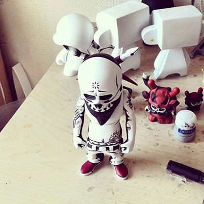 Hip Hop Gnome Doll Memorial Resin Ornament-xinru