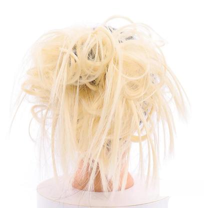 Natural Look Synthetic Messy Hair Bun Scrunchie Extension-xinru