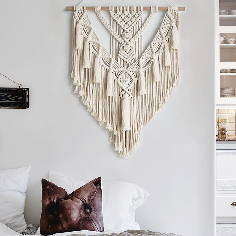 Wall Hanging Tapestry Nordic Hand-woven-xinru shop