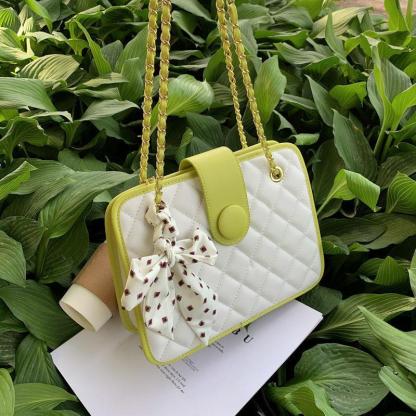 ボウチェーンショルダーバッグ-xinru shop