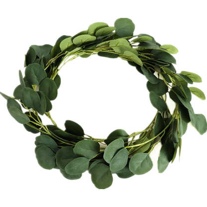 Party Wedding Decoratinon Ivy Leaves Artificial Eucalyptus Garland-xinru