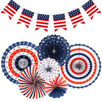 Independence Day Patriotic Ornaments Set-xinru