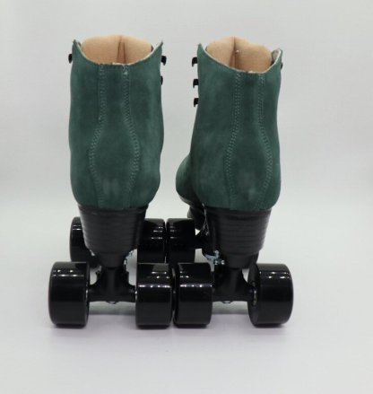 Suede Leather Roller Skates For Men And Women Outdoor-xinru shop