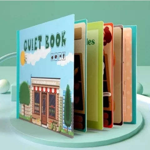 Montessori Busy Book For Kids To Develop Learning Skills-xinru