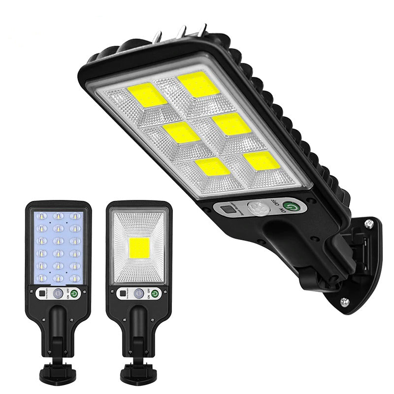 Outdoor Solar Street Lights With 3 Light Mode Waterproof Motion Sensor-xinru