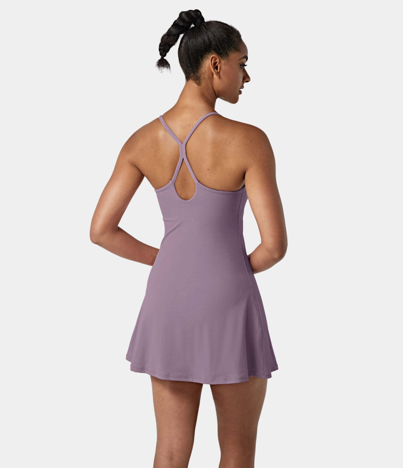 Women's Exercise Workout Dress With Phone Pocket-xinru shop