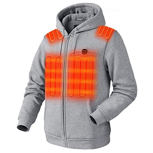 Heated Hoodie with Battery Pack (Unisex)-xinru shop