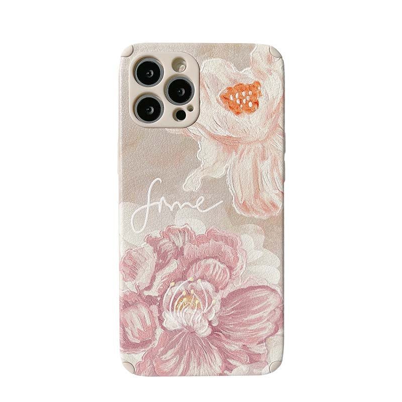 3D Flower Leather Case-xinru
