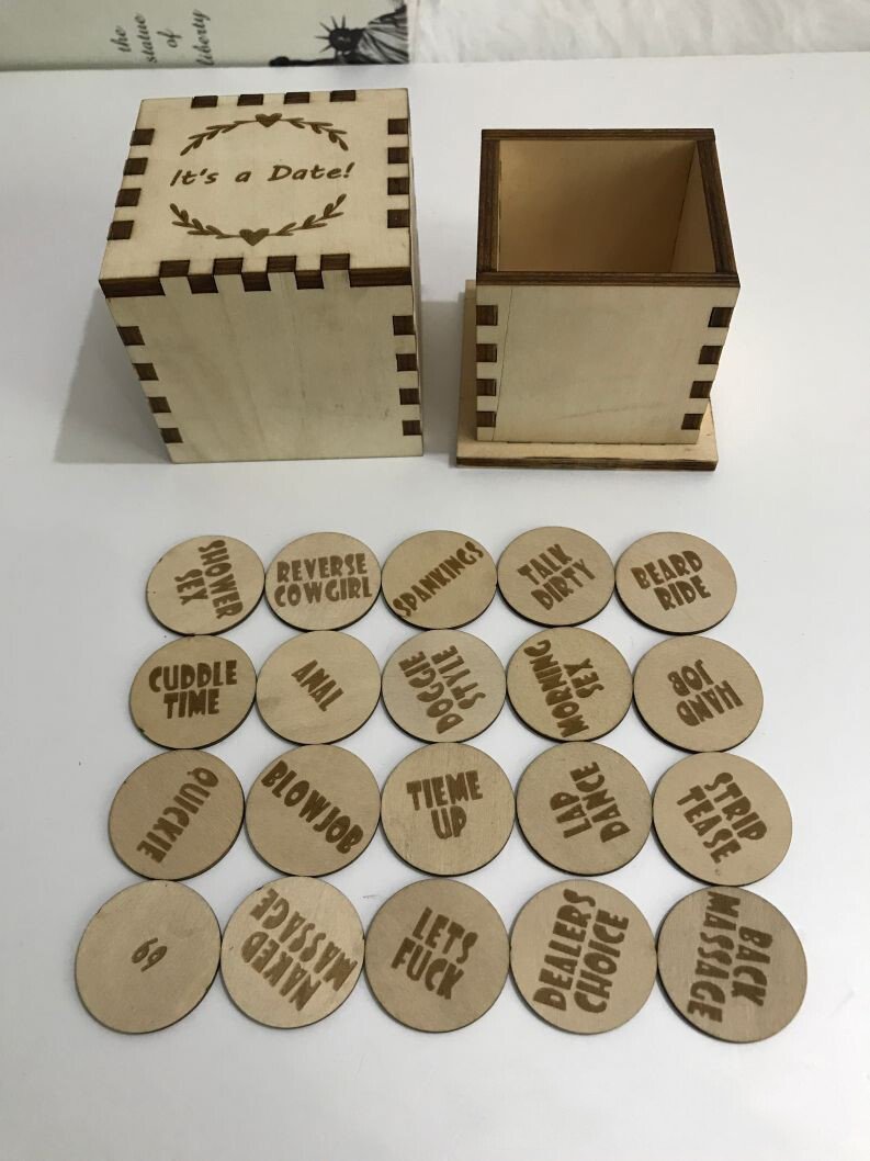 Date Night Activity Token And Box Set-xinru