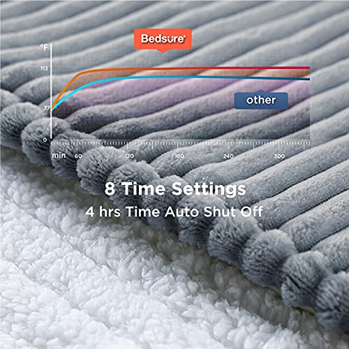 Heated Blanket Electric Throw with 6 Heating Levels-xinru shop