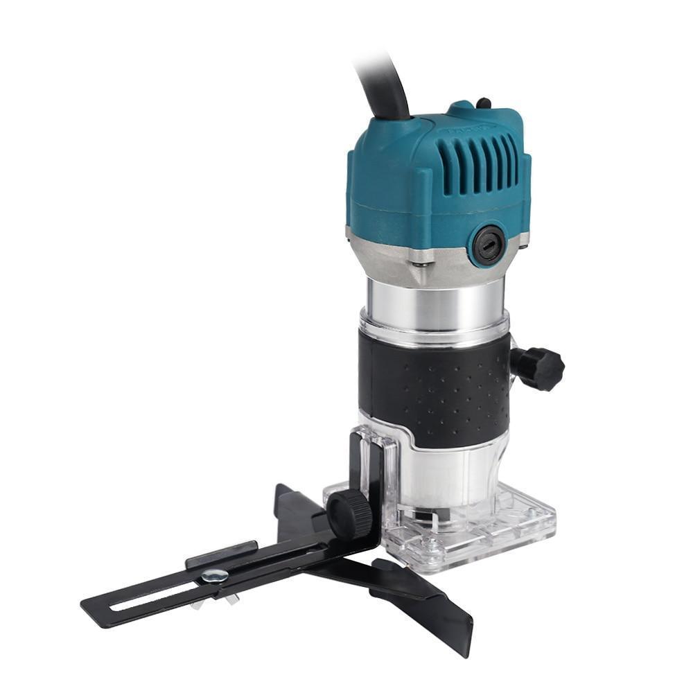 800W Wood Router Kit 110V Electric Handheld Wood Trimme-xinru
