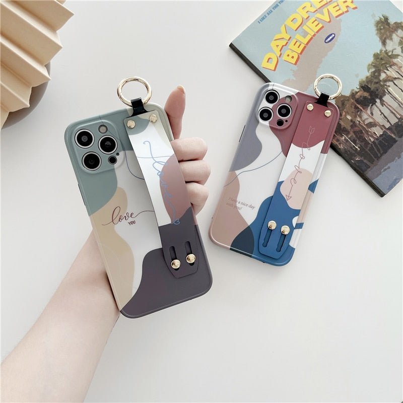 Artistic Wrist Strap Case-xinru