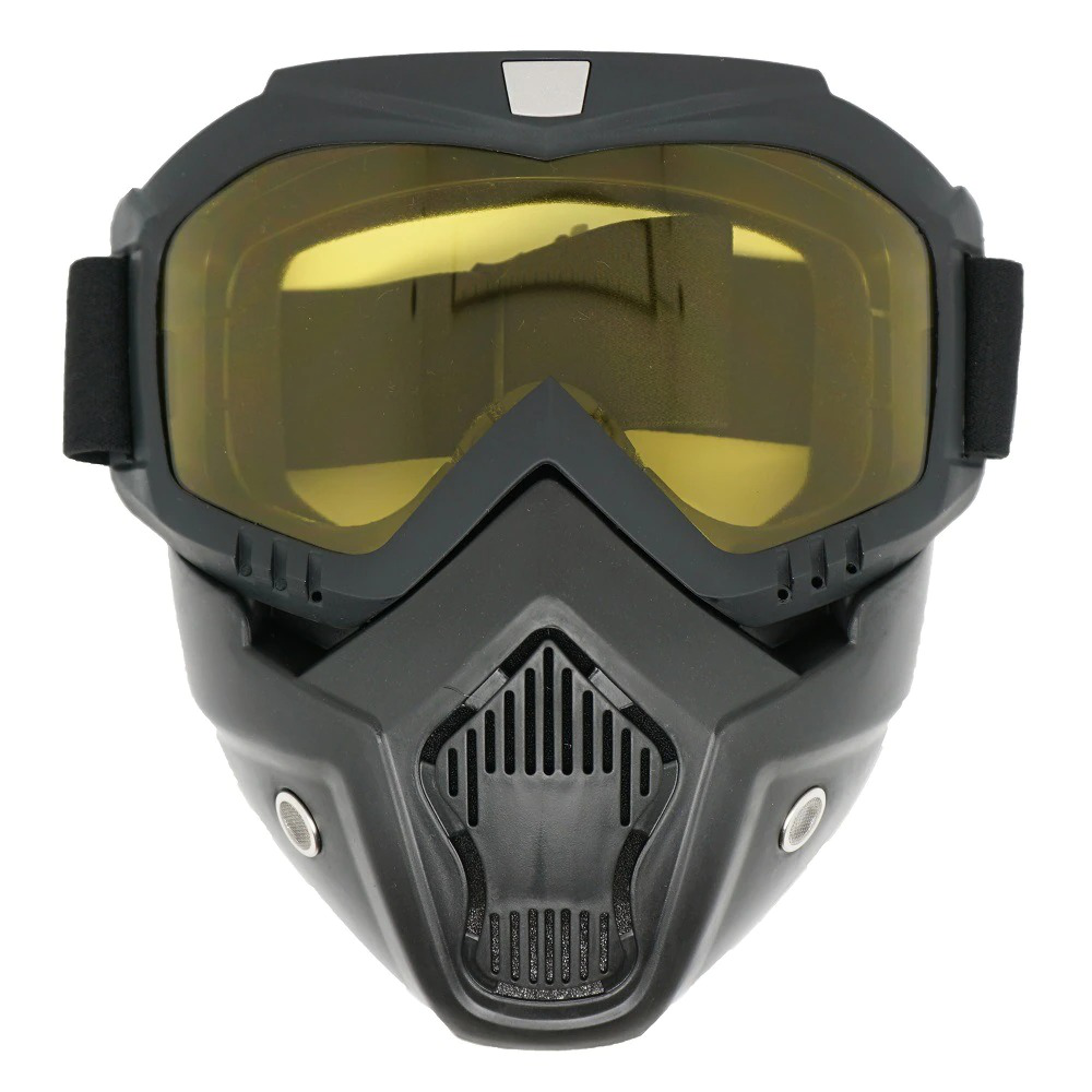 Motorcycle Detachable Mask Anti-UV Off Road Helmet Goggles-xinru
