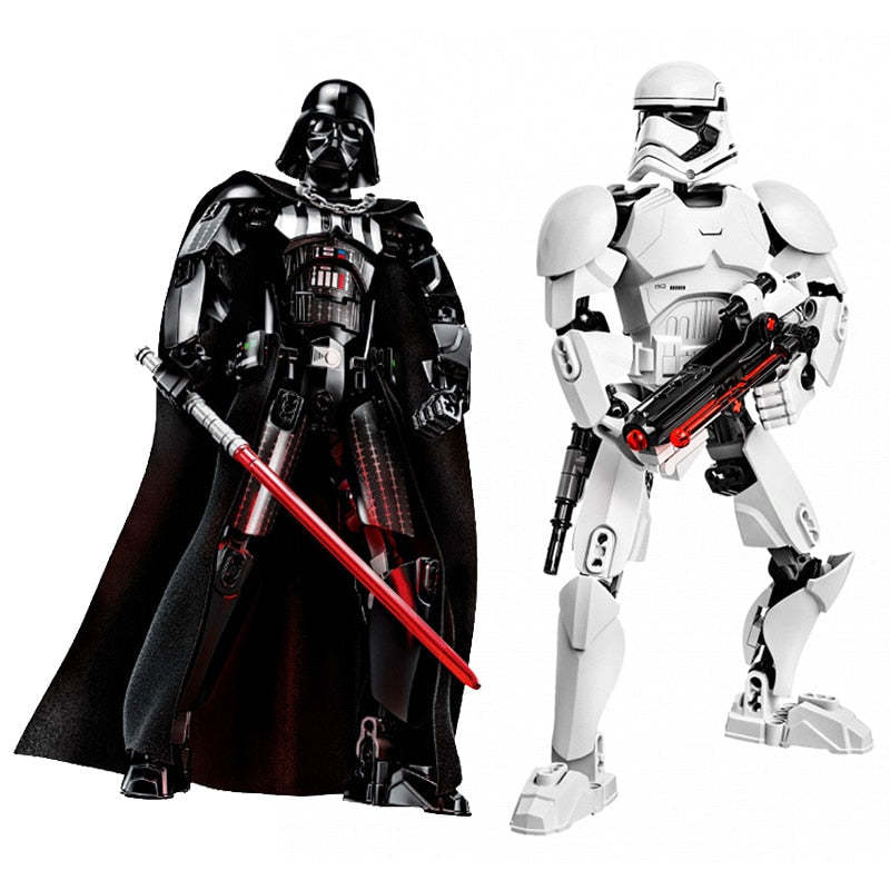 Star Wars Buildable Figure Collectible Character Action Figures Toy Gifts For Kids-xinru