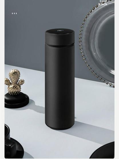 Intelligent Insulated Thermos Bottle with Temperature Display-xinru