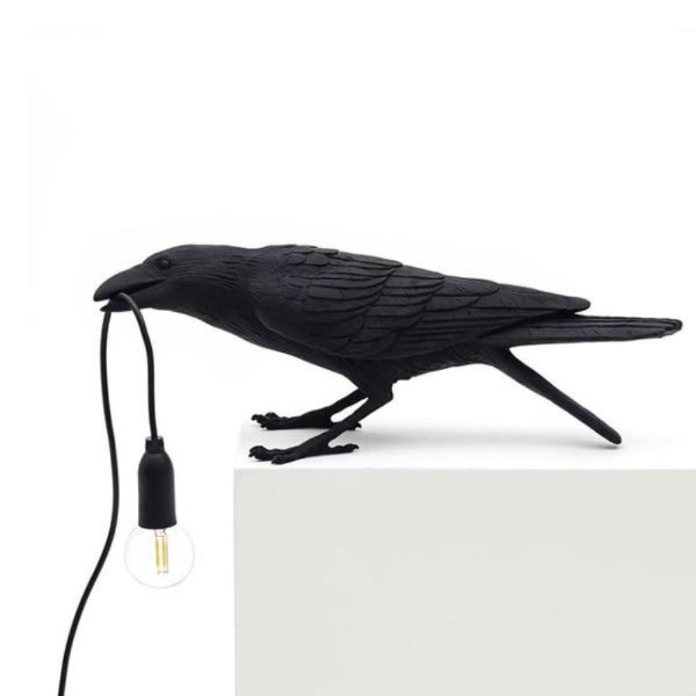 Auspicious Bird Raven Standing Table Lamp-xinru