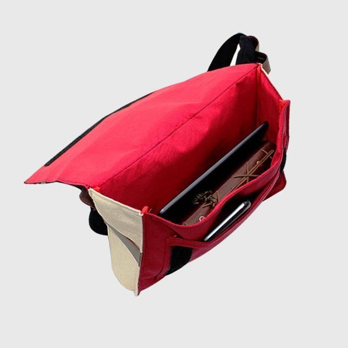 Gothic Magical Spell Book Messenger Crossbody Bag-xinru