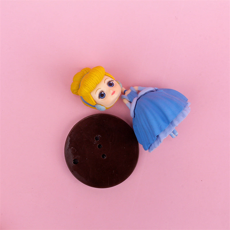 Q Posket Princess PVC Action Figures Collectible Model Toys-xinru