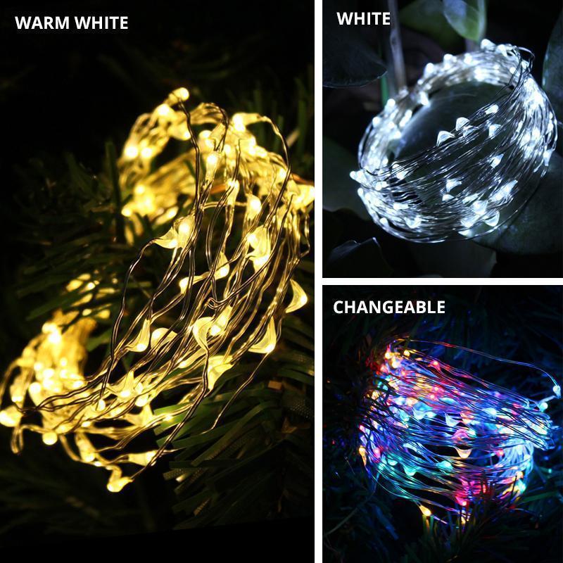 Outdoor Solar Powered String Lights-xinru shop