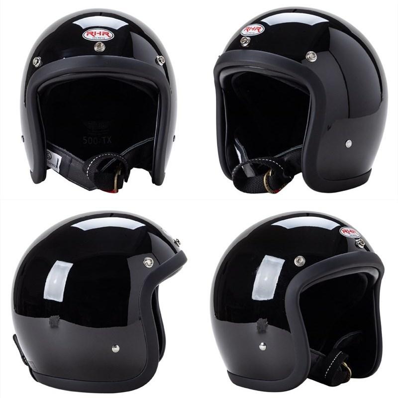 Retro Motorcycle Helmet Fiberglass-xinru shop