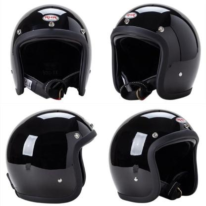 Retro Motorcycle Helmet Fiberglass-xinru shop