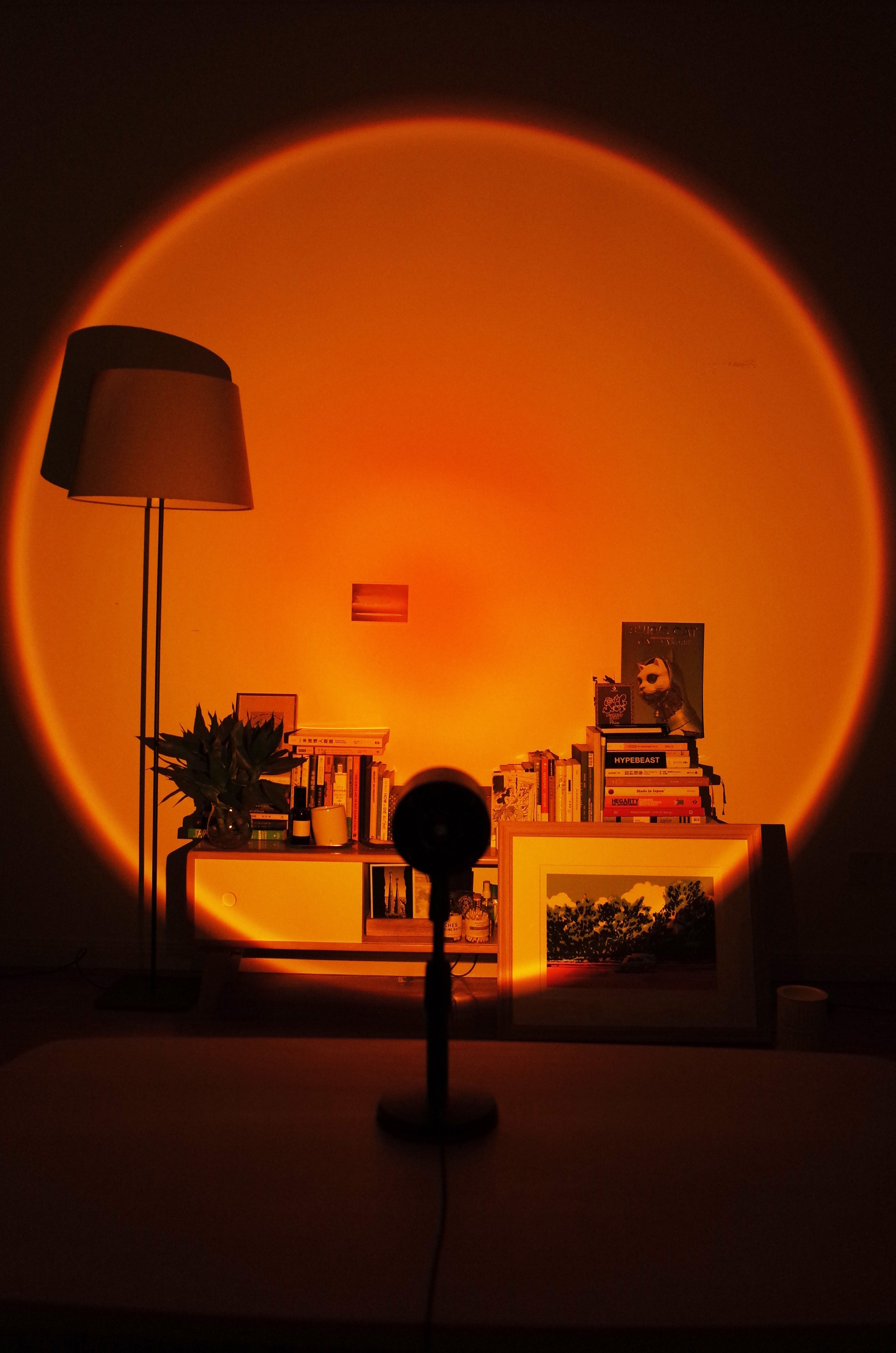 LED Rotatable Sunset Projector Light Romantic Ambiance Light Projector-xinru