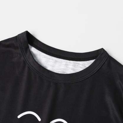 Plus Size Snowman Printed Plaid Design Christmas Family Matching Pajamas-xinru shop