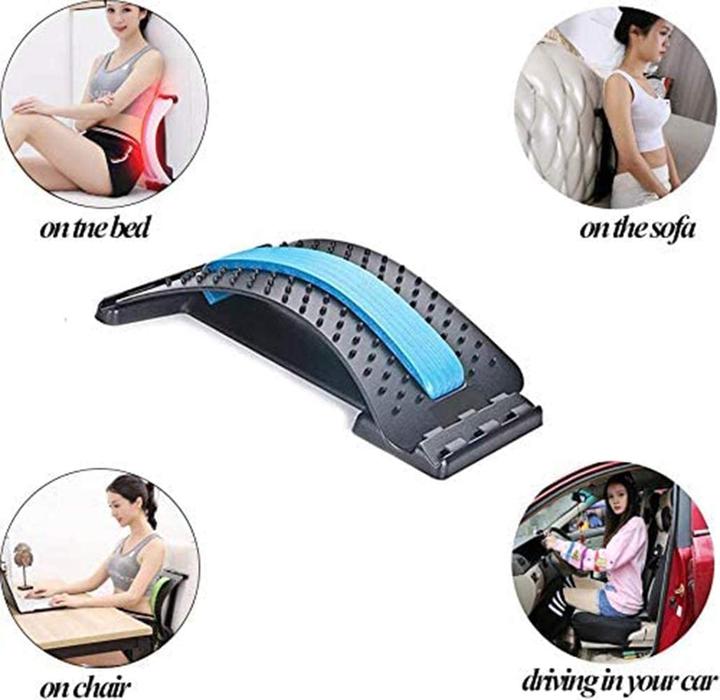 Chiropractic Multi-Level Back Stretcher For Low Back Pain Relief-xinru