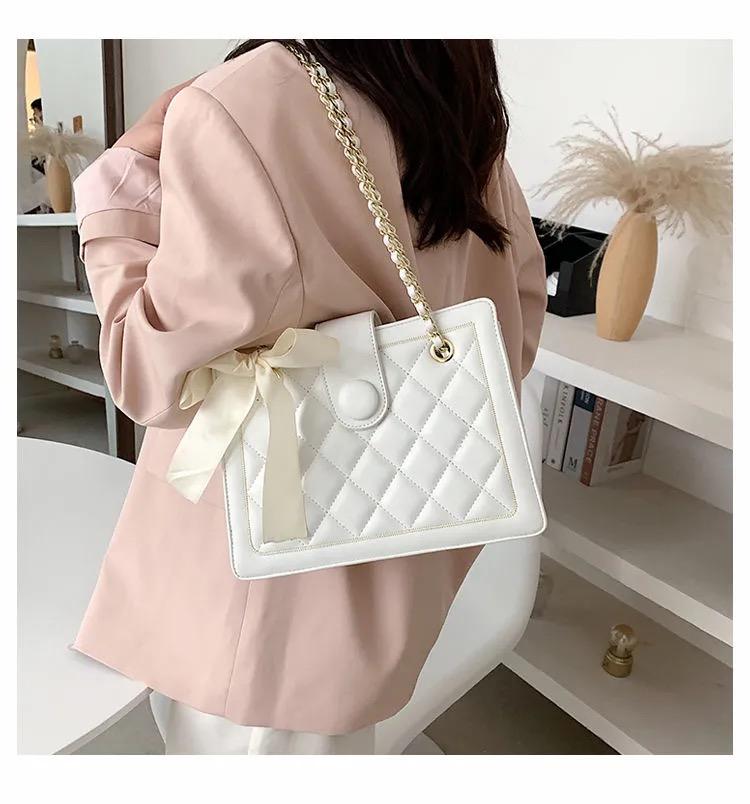 チェーンショルダーメッセンジャーバッグ-xinru shop