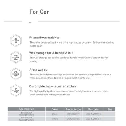 Car Handheld Polisher Scratch Remover Beauty Tool Kit-xinru