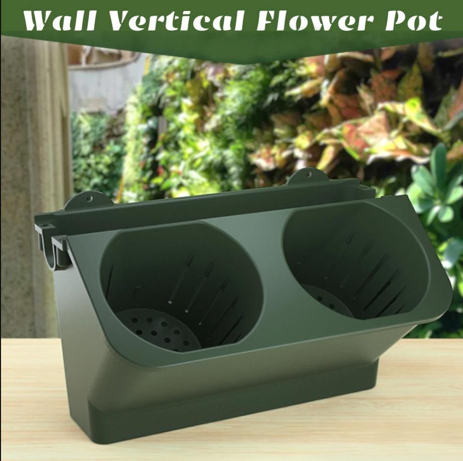 Stackable Wall Hanging Vertical Hanging Flower Pot-xinru shop
