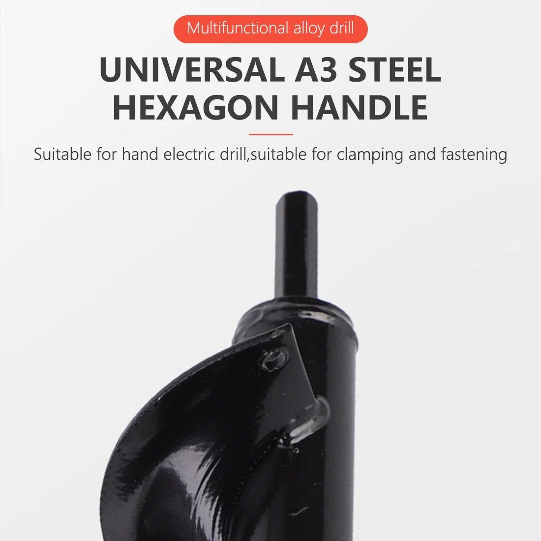 Post Hole Auger Drill Bit For Garden Planting-xinru