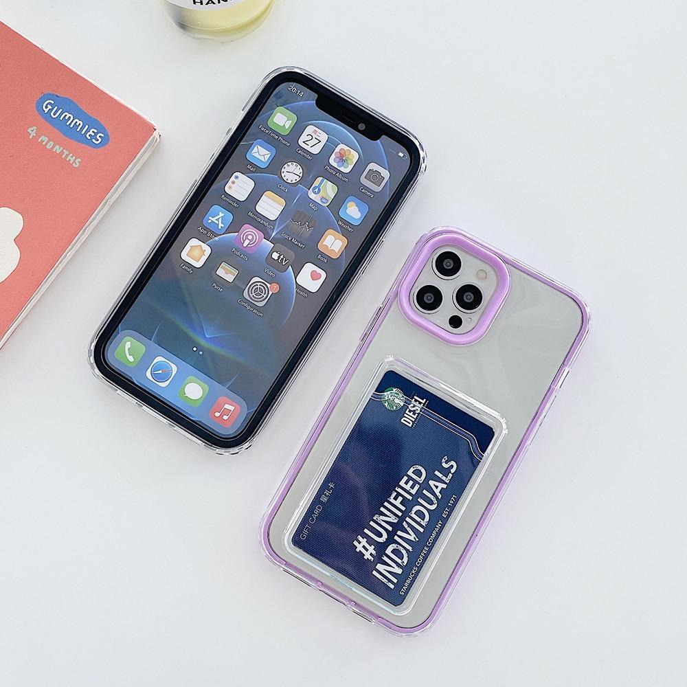 Clear Candy Wallet Case-xinru