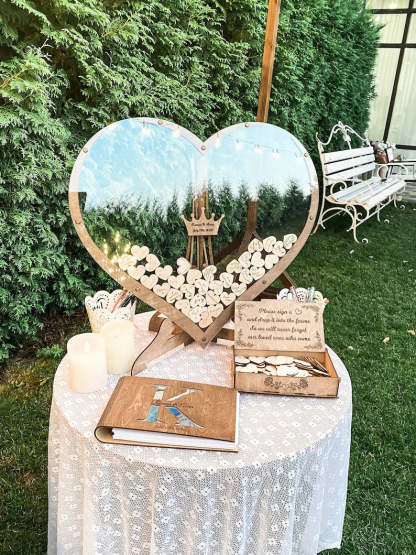 Wedding Alternative Guest Book Set Guest Book Sign Wedding Decor-xinru