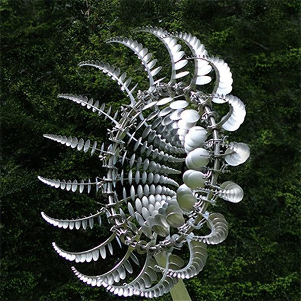 Magical Metal Windmill Kinetic Metal Wind Spinners-xinru