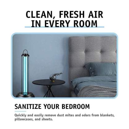 UV-C Sanitizing Light Disinfection Room Lamp: Glow Tower-xinru shop
