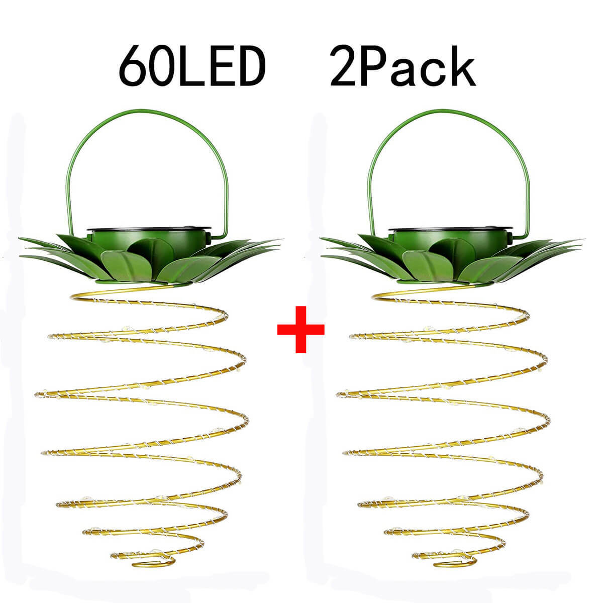 Solar Pineapple Iron Lantern LED Waterproof Hanging Lights Garden Decorative-xinru