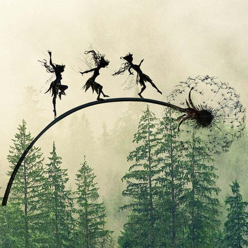 Wonderland Garden Decoration The naughty Spirits Are Dancing-xinru