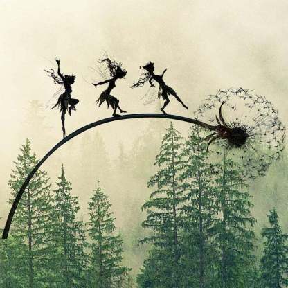 Wonderland Garden Decoration The naughty Spirits Are Dancing-xinru